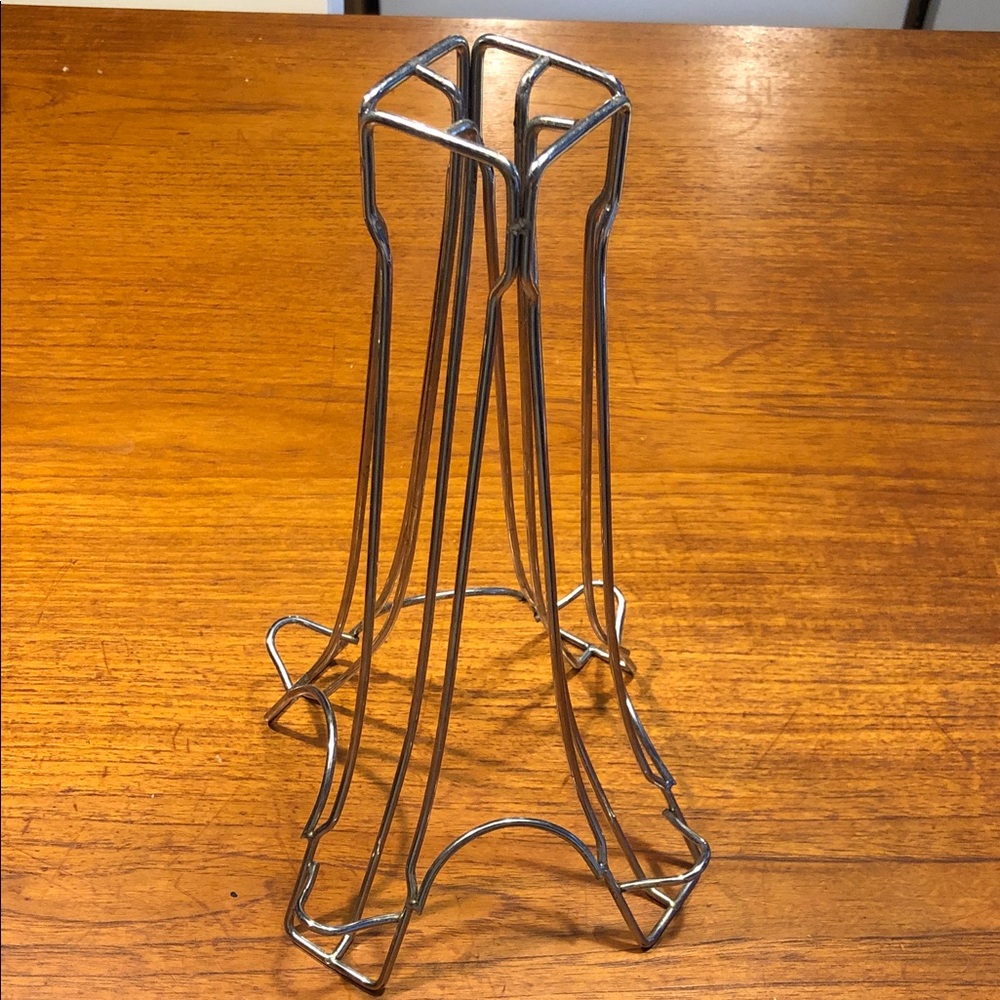 Chrome Wire expresso pods Display Rack - Silver Finish